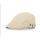 thumbnail image 1 of Xiao Hua Gorra plana de algodón para hombre, sombrero de caza estilo Ivy Gatsby Newsboy, boina para hombre (amarillo claro), 1 of 5
