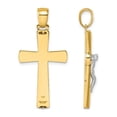 thumbnail image 2 of Pendentif Croix Crucifix en Or Jaune 18K avec Chaîne, 2 of 4