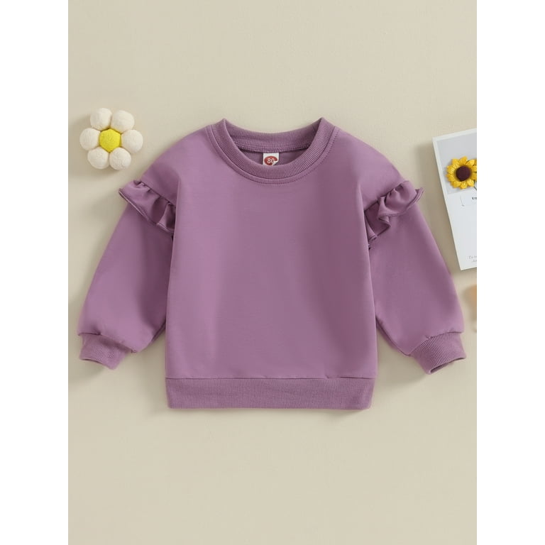 Casual Daily Ruffle O Neck Hoodies Casual Daily Ruffle O Neck Hoodies