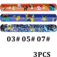 thumbnail image 1 of Pulseras a presión de Pokémon, figurita de Pikachu, pulsera de Anime, banda de bolsillo para niños, rompecabezas, juguetes para niños y niñas, regalos de fiesta de cumpleaños, 1 of 4