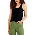 thumbnail image 3 of Style & Co Cotton Tank Top Deep Black M, 3 of 3