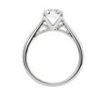 thumbnail image 3 of Unique Moments 1.50 Carat Solitaire 4-Prong Lab Grown Radiant Diamond Engagement Ring 14K White Gold, 3 of 6