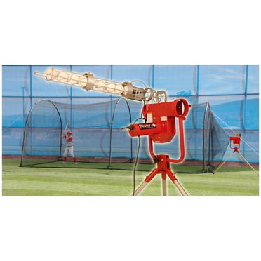 Heater Sports Combo Pitching Machine With Bonus Ball Feeder Walmart Com