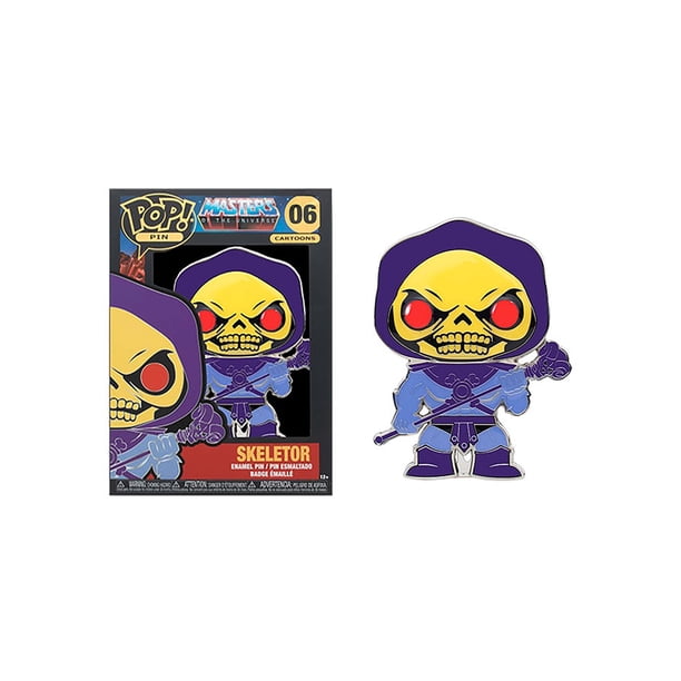 ¡Funko Pop! Pins: Maestros del Universo - Esqueletor con Resplandor en la Oscuridad Ojos M Funko POP
