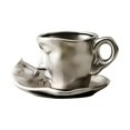 thumbnail image 2 of Coffee Cup Face Art Personality Creative Ceramic Espresso American Black Tea Coffee Cups, 2 of 5