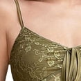 thumbnail image 4 of LIaqionyy Women Tank Tops Cami Spaghetti Strap Lace Camisole Top Undershirts Sleeveless Shirts Summer Blouse, 4 of 5