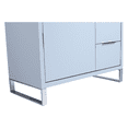 thumbnail image 5 of Fine Fixtures Opulence Collection 36 in. W x 18 in. D x 33 in. H Bathroom Vanity in Pastel Blue with White Ceramic Sink - Chrome hardware, 5 of 9