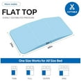 thumbnail image 2 of 60" L High Density Sagging Mattress Support with Flat Top, 2" Thick Foam Bed Boards for Under Mattress, Firm Pad to Fix Sinking Bed for Sags Deeper 1"-2", (60"x24"x2"), 2 of 8