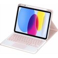 thumbnail image 4 of 360° Rotatable Detachable Keyboard Case with Trackpad & Pencil Slot for iPad Air 4/5 10.9",pink, 4 of 7