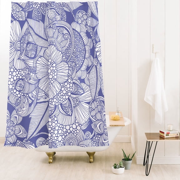 Society6 Valentina Ramos Rachel Peri Shower Curtain 71" x 74"