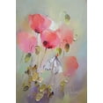 thumbnail image 2 of Zareckaya, Tatiana 18x24 Black Ornate Wood Framed with Double Matting Museum Art Print Titled - Poppies Morning, 2 of 4