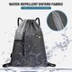 thumbnail image 3 of SACO de GIMNASIO DE MOCHILA CON AURICULAS JACK Drawstring Mochila para la Mochila Bacet Bolsín para Agua Sack para Adultos Adolescentes, 3 of 7