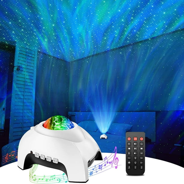 Merkury Innovations Galaxy Light Projector with LED Laser Projection  Quality, Multicolor 