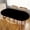 Black, variant on Oval Fitted Tablecloth Blue Table Cloth with Elastic Edge Solid Color Tablecloths for Dining Buffet Party Outdoor Picnic, Washable Polyester Table Cover Fit for 48"x68" Oval Tables