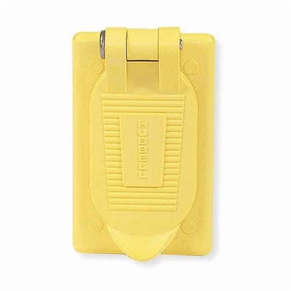 1 -Gang Vertical Weatherproof Cover, 2-57/64" W, 4-9/16" H