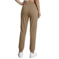 thumbnail image 4 of MOSHU 3 Pack Sweatpants for Women Athletic Joggers with Pockets Elastic Waist Lightweight Sweatpants Casual Soft Pants, 4 of 8