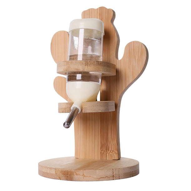 Botella de agua para hámster, botella de bebida automática para mascotas pequeñas, dispensador automático de botellas de alimentación de agua para Hoja Fernando comedero de riego