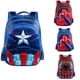 thumbnail image 2 of Hot Capitán América Niños Niñas Niños Kindergarten Mochilas escolares Adolescente Niños Spiderman Mochilas escolares Mochila para estudiantes Gao Jinjia LED, 2 of 2