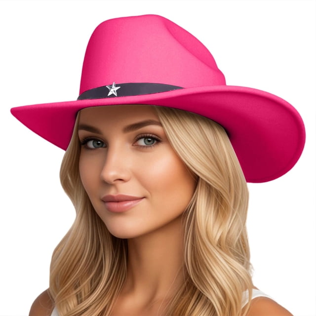 Western Style Western Cowboy Hat for Casual Home Leisure Unisex Adult Riding Accessory Classic Design