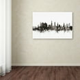 thumbnail image 3 of Trademark Fine Art 'Heidelberg Germany Skyline I' Canvas Art by Michael Tompsett, 3 of 3