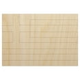 thumbnail image 1 of Greece Flag Wood Shape Unfinished Piece Cutout Craft DIY Projects - 4.70 Inch Size - 1/8 Inch Thick, 1 of 7