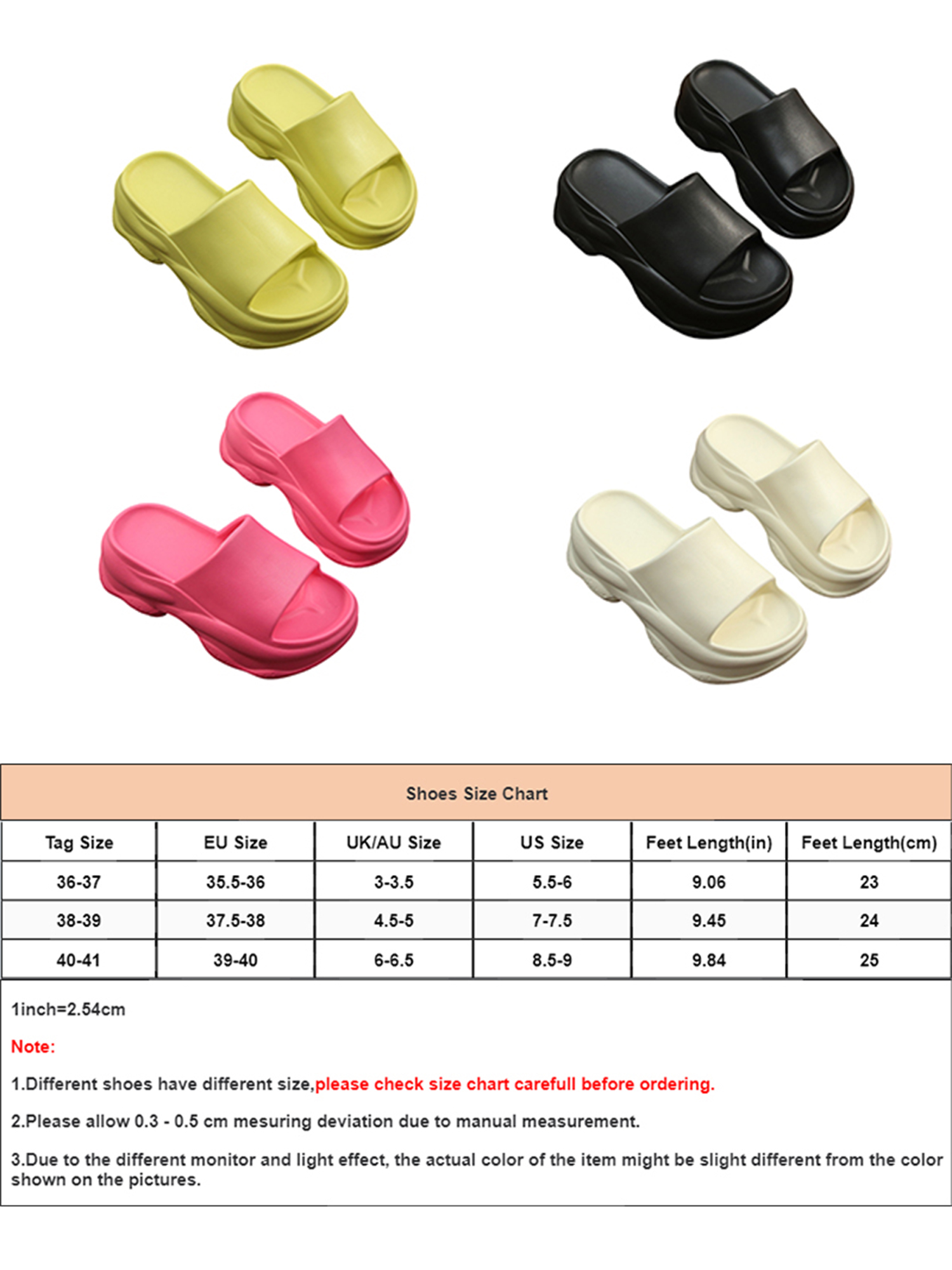 Gomelly Womens Casual Shoes Platform Sandals Beach Slides Lightweight ...