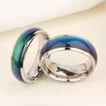 thumbnail image 3 of Adjustable Mood Ring Color Changing Fashion Jewelry Environmentally Friendly Copper Ring Trendy Temperature Sensitive, 3 of 6