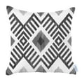 thumbnail image 4 of Ikat Set of 2 Square 18"x18" Boho Throw Pillow Covers, 4 of 4