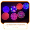 thumbnail image 3 of Miangastore 2Pcs Plastic Soccer Training Soccer Exercising Ball Toy Training Football Toy (Random Style), 3 of 8