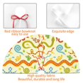 thumbnail image 4 of Yiaed Cartoon Snake8 Print Christmas Tree Skirt , Tree SkirtsTree Mat for Christmas Winter Holiday Indoor Decorations-30", 4 of 7