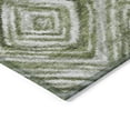 thumbnail image 4 of Addison Rugs Chantille Indoor/Outdoor Transitional Diamonds Aloe Washable Rectangle Rug, 1'8" x 2'6", 4 of 6