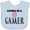 AE-Light Blue, variant on Inktastic Gonna Be a Gamer Girls Baby Bib