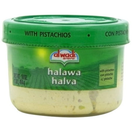 UPC 015883145434 product image for Al Wadi Al Akhdar Halawa/Halva with Pistachios, 16 oz | upcitemdb.com