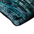 thumbnail image 2 of Throw Pillow Cover With Zipper, Blue 14"x14" (35x35 cm) Throw Pillow Covers, Velvet Striped Throw Pillows For Couch, Striped Pattern Modern Style - Electric Stripes, 2 of 5