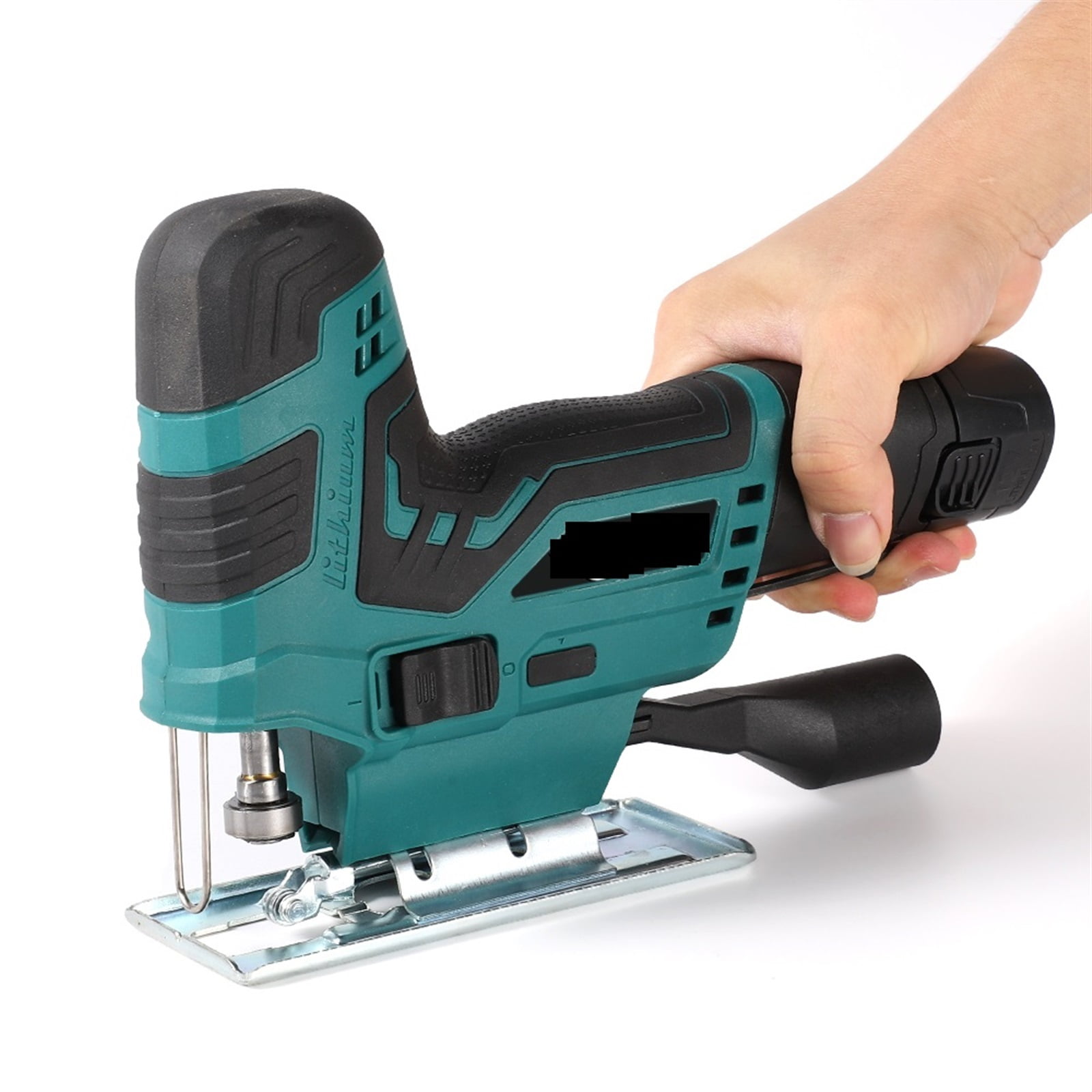 12V Cordless Jig Saw Portable Electric Jigsaw Rechargeable Mini Logging Saw Wood Cutting Portable Woodworking With Battery ,Efficient Cutting