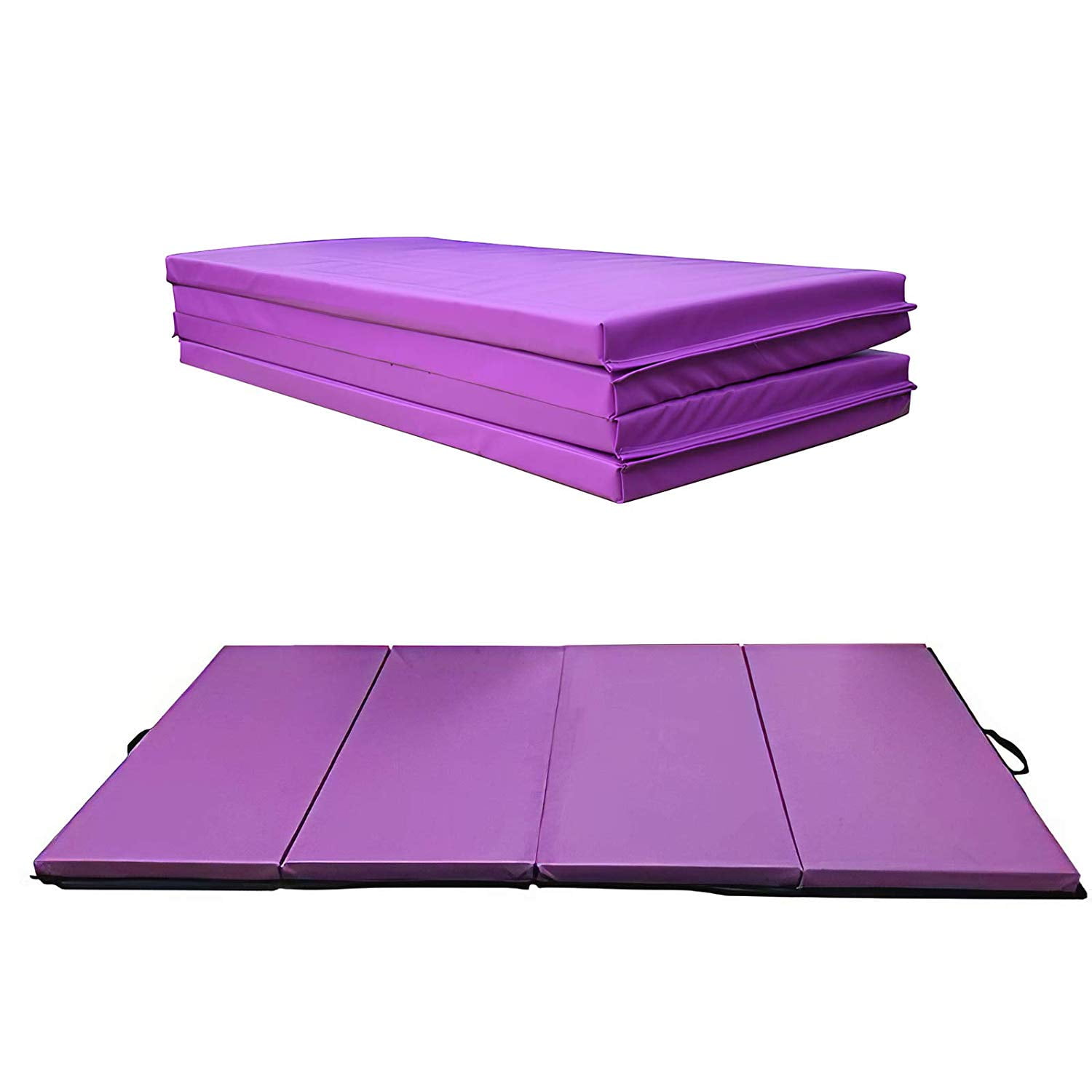 purple gymnastics mat