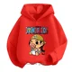 thumbnail image 3 of Sudadera con capucha de Anime One Pieces, ropa para niños, ropa para primavera y otoño para niñas, sudadera con dibujos animados de Luffy Zoro, traje para adolescentes, camisetas con capucha de Sonic, 3 of 5