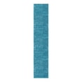 thumbnail image 5 of Unique Loom Soft Solid Shag Collection Area Rug - Aras (2' 7" x 13' 1" Runner Turquoise), 5 of 7