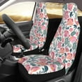 thumbnail image 5 of Sigee Flower Leaves for Universal Car Seat Covers, Premium Car Seat Protector Set for Cars, SUVs, Trucks, 5 of 5