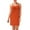 Orange, variant on DODOING Womens Cover up Bikini Swimwear Bathing Suit Cover Up Beach Dress Dress Tops