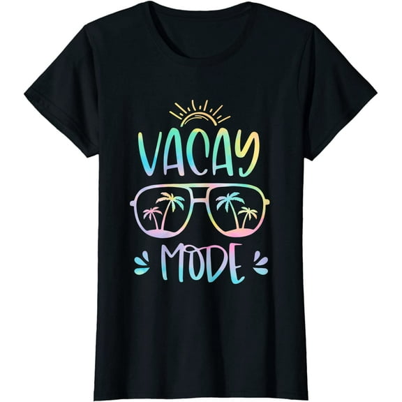 Vacay Mode Cute Vacation Summer Cruise Getaway Holiday T-Shirt Women Tops