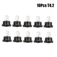 thumbnail image 4 of BUYISI 5/10Pcs T3 T4.2 Halogen Bulb Led Instrument Bulb Car Interior Lights Auto Warming Indicator Lamp 12V Car Lights Accessories 10Pcs T3, 4 of 8