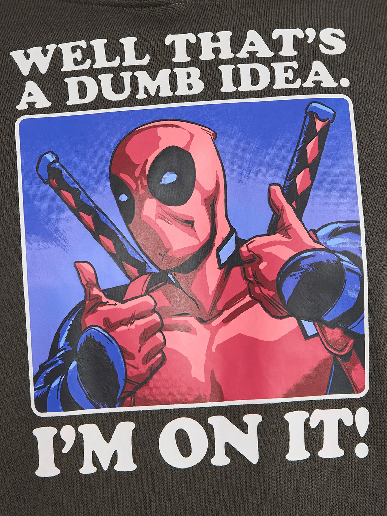 Deadpool Men's and Big Men's Graphic Hoodie, Sizes XS-5XL