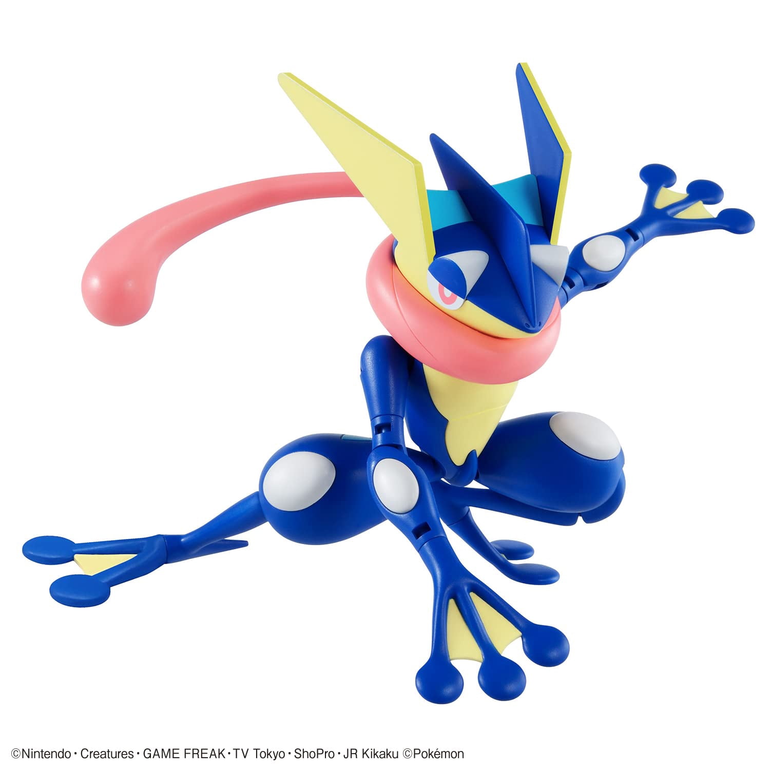 Bandai Greninja Spirits Pokemon Age 8-11 Action Figure, Plastic Multicolor (9")