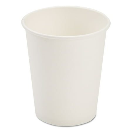 - Pactiv PCTD8HCW 8 oz Dopaco Paper Hot Cups, White - 50 Per Bag & 20 Bags Per Carton