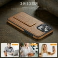 thumbnail image 4 of Luxury Leather Case With Invisible Wristband For Iphone 15 Series,iPhone 14 Pro Max, 4 of 7