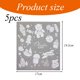 thumbnail image 5 of Paquete de 5 toallas de papel reutilizables, toallas de cocina suecas que no rayan, paños de esponja de celulosa súper absorbentes, biodegradables, aptas para lavavajillas, sin olor, 5 of 5
