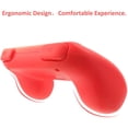 thumbnail image 2 of Poignées Compatibles avec Nintendo Switch pour Joy-Con Switch Modèle OLED, Kit de Poignée Résistant à l'Usure Remplacement de Manette (Rouge, Bleu), 2 of 4