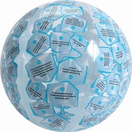 American Educational Clever Catch Balls American Educational Vinyl Clever Catch Ice Breaker Intermediate Ball, 24
