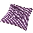 Kitchen Chair Cushion with Ties, 1Pcs BuffaloChecked Dining Chair Pads